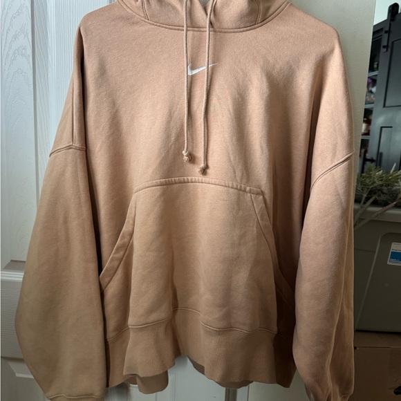 Nike Tan Women's Hoodie - Picture 1 of 4
